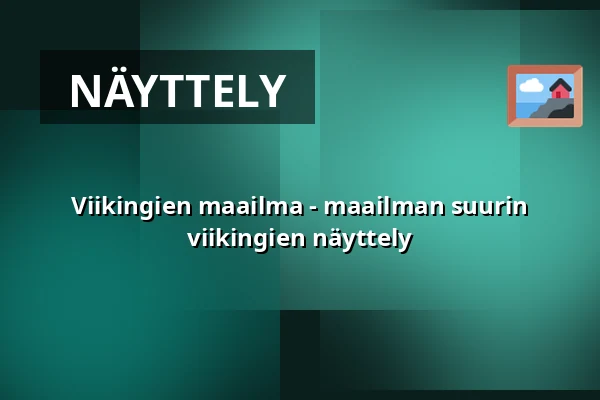 Viikingien maailma - maailman suurin viikingien näyttely — Swedish History Museum, Tukholma
