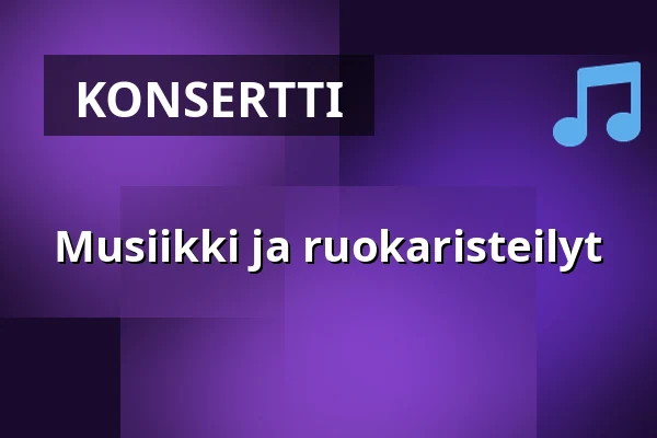 Musiikki ja ruokaristeilyt — Kajplats 101, Tukholma