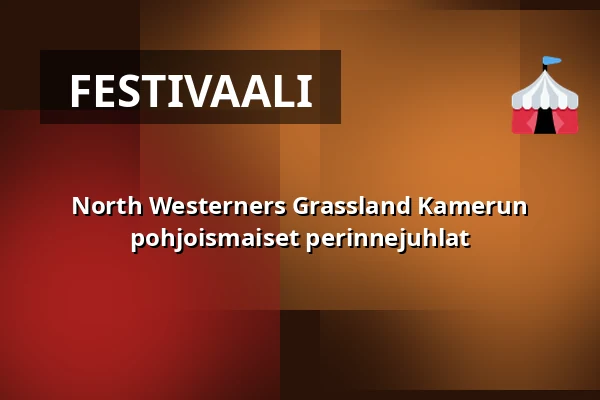 North Westerners Grassland Kamerun pohjoismaiset perinnejuhlat — Fittja IP, Norsborg
