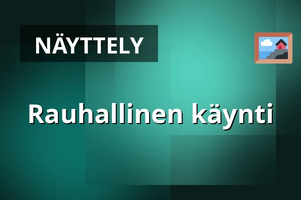 Rauhallinen käynti — Hallwylska museet, Tukholma