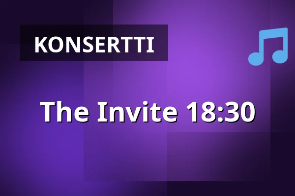 The Invite 18:30 — Estrad, Södertälje