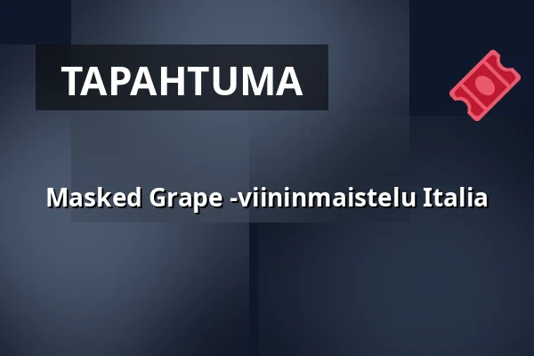 Masked Grape -viininmaistelu Italia — Matstudions bakficka, KARLSTAD