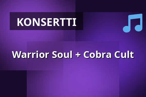 Warrior Soul + Cobra Cult — ENCORE, Sundbyberg