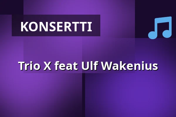 Trio X feat Ulf Wakenius — Blackbird, Uppsala