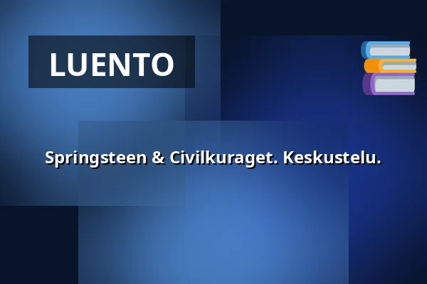 Springsteen & Civilkuraget. Keskustelu. — Varbergs Teater, Varberg