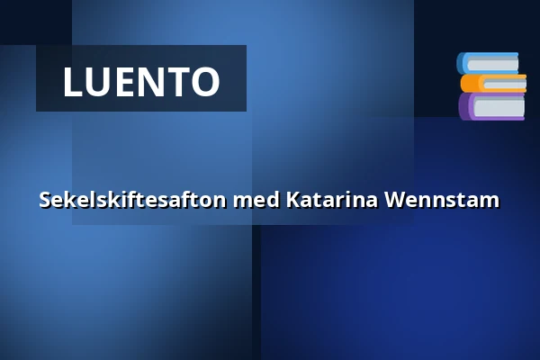 Sekelskiftesafton med Katarina Wennstam — Vasateatern, Tukholma