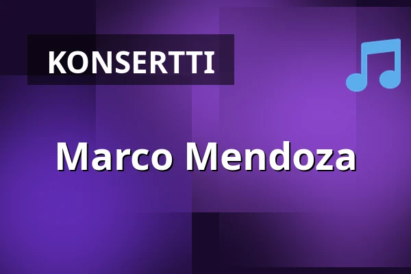 Marco Mendoza — Blackbird, Uppsala