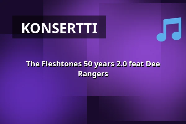 The Fleshtones 50 years 2.0 feat Dee Rangers — ENCORE, Sundbyberg