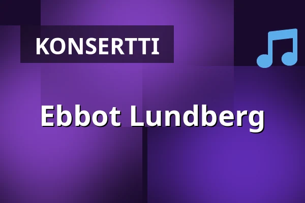 Ebbot Lundberg — Blackbird, Uppsala