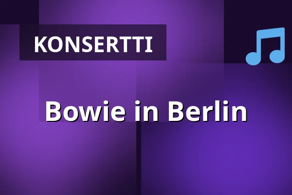 Bowie in Berlin — Karlstad CCC, Karlstad