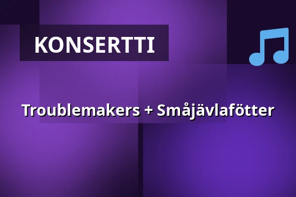 Troublemakers + Småjävlafötter — Biljardkompaniet, Kristianstad