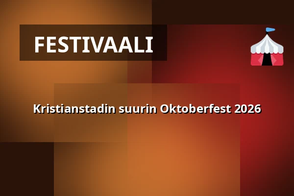 Kristianstadin suurin Oktoberfest 2026 — Kristianstad Arena, Kristianstad