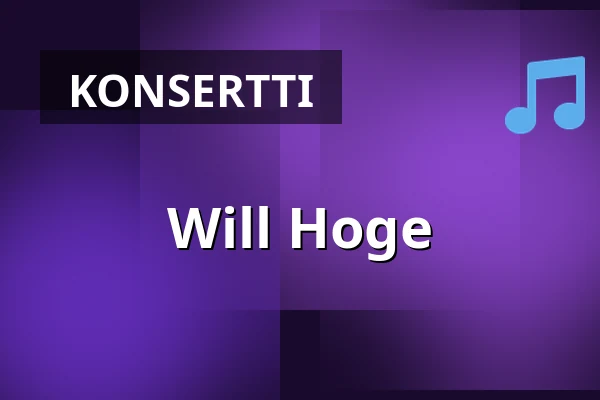 Will Hoge — Blackbird, Uppsala