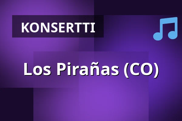 Los Pirañas (CO) — Inkonst, Malmö