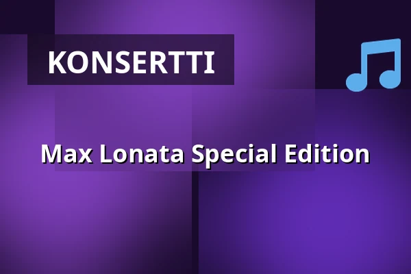 Max Lonata Special Edition — Blackbird, Uppsala