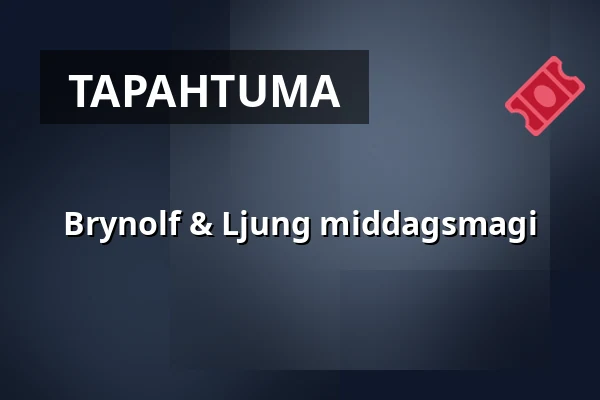 Brynolf & Ljung middagsmagi — Bryggan, Luleå