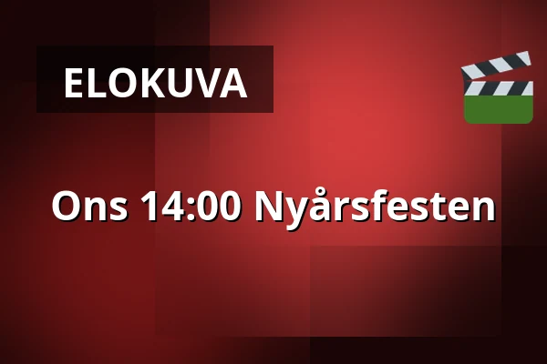 Ons 14:00 Nyårsfesten — Sagabiografen Boden, Boden