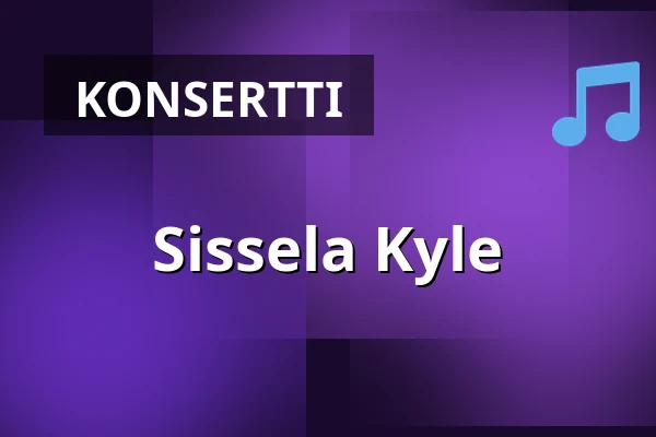 Sissela Kyle — Kulturum | Stora scenen, Partille
