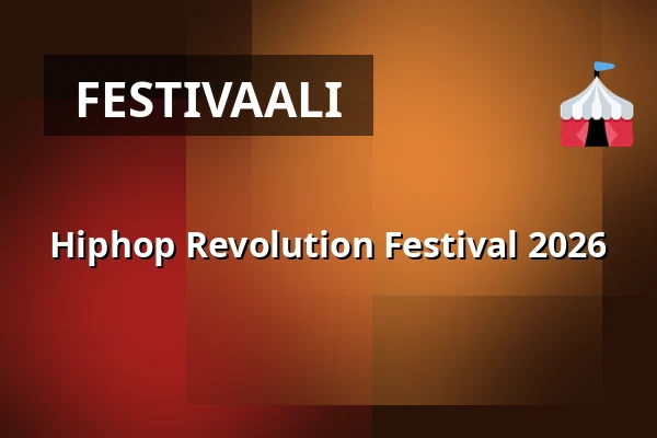 Hiphop Revolution Festival 2026 — Hiphop Revolution Festival, Göteborg