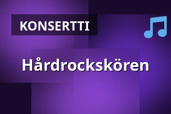 Hårdrockskören — ENCORE, Sundbyberg
