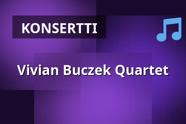 Vivian Buczek Quartet — Blackbird, Uppsala