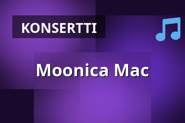 Moonica Mac — Huskvarna Folkets Park, Huskvarna Jönköping