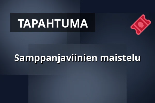 Samppanjaviinien maistelu — Matstudions bakficka, KARLSTAD