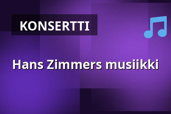 Hans Zimmers musiikki — Folkets Hus Östersund, Östersund