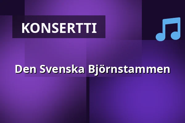 Den Svenska Björnstammen — Huskvarna Folkets Park, Huskvarna Jönköping