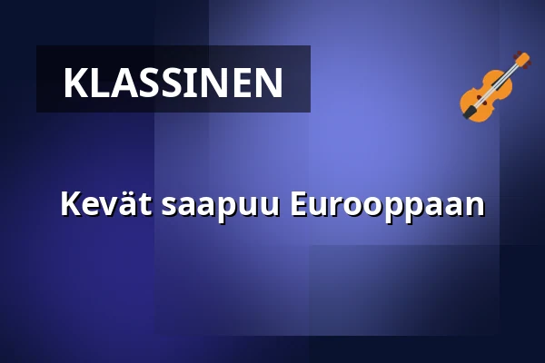 Kevät saapuu Eurooppaan — Själevads kyrka, Själevad