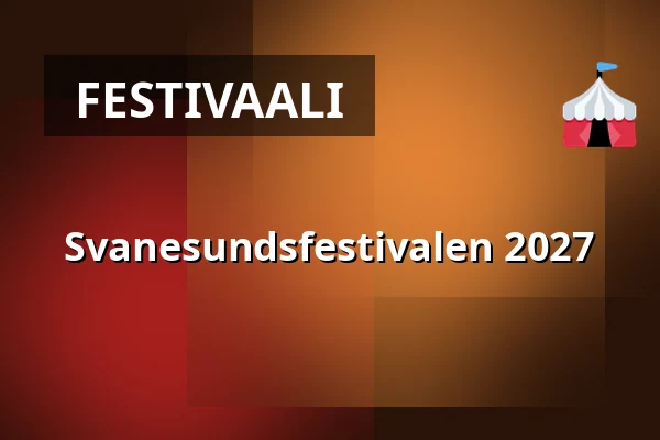 Svanesundsfestivalen 2027 — Svanesundsfestivalen, Svanesund