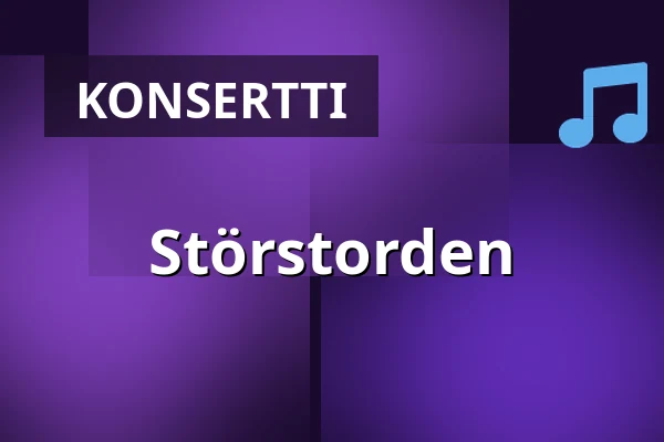 Störstorden — Sara Kulturhus Scen 2, Skellefteå