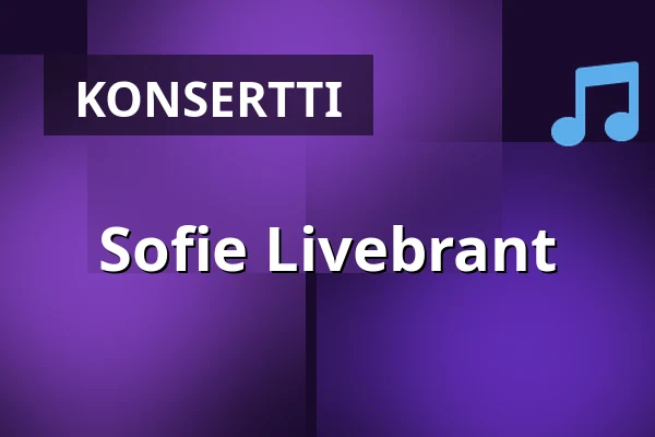 Sofie Livebrant — Stallet - Världens Musik, Tukholma