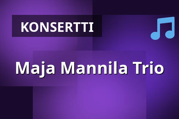 Maja Mannila Trio — Blueskällaren Bruksgården, Domsjö, Örnsköldsvik
