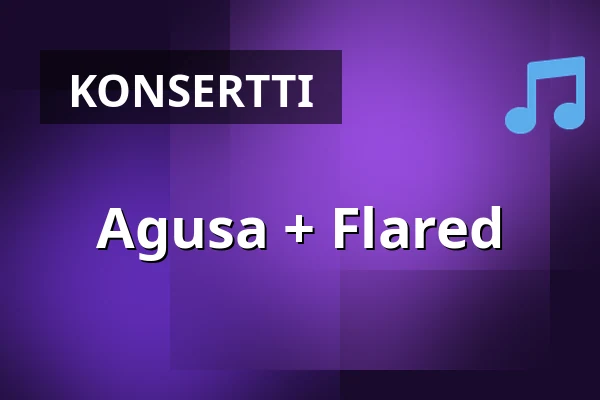 Agusa + Flared — Musikens Hus & Hängmattan Kök & Bar, Göteborg