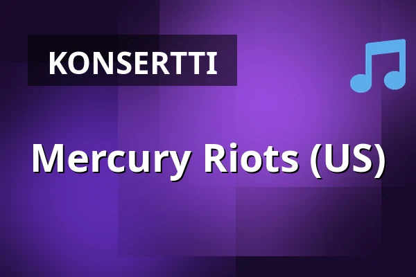 Mercury Riots (US) — Carlsson På Kajen, Västerås