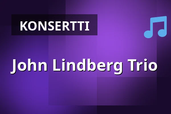 John Lindberg Trio — Katalin and all that Jazz, Uppsala