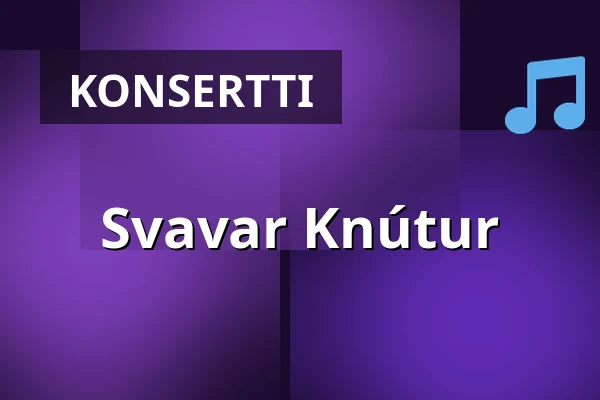 Svavar Knútur — Katalin and all that Jazz, Uppsala