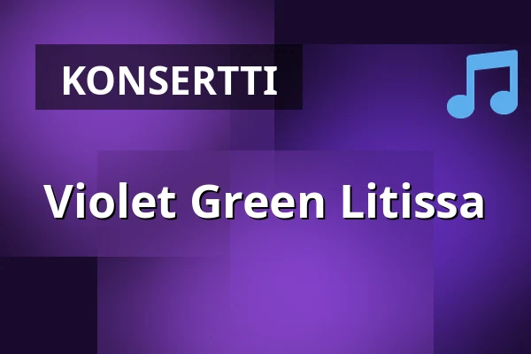 Violet Green Litissa — Aulan, Treälvsskolan, Lit