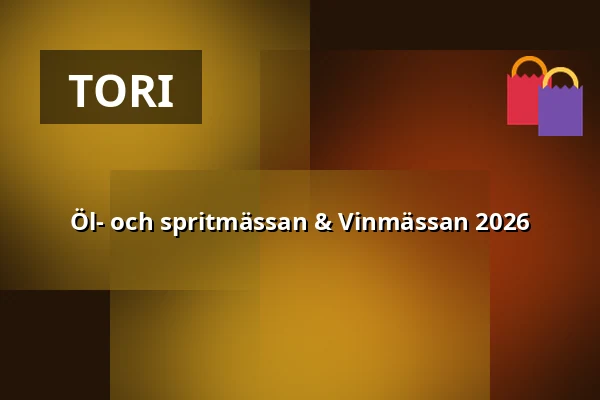 Öl- och spritmässan & Vinmässan 2026 — Monitor ERP Arena, Gävle