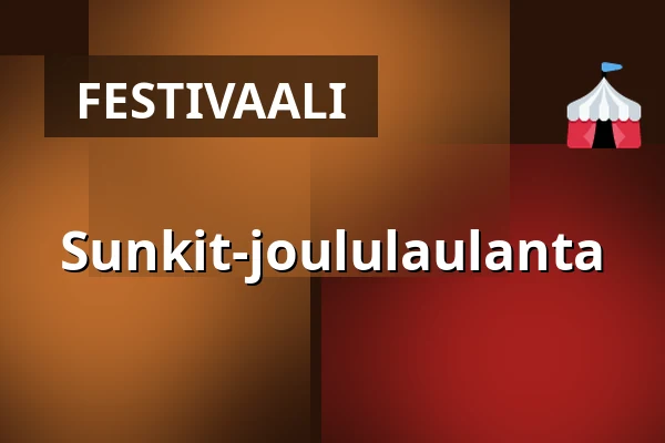 Sunkit-joululaulanta — Folkets Hus, Studion, Uumaja