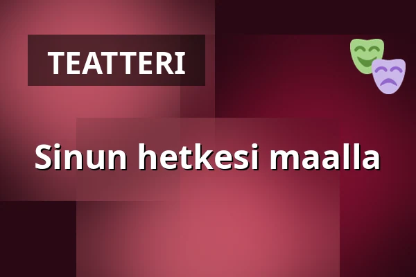 Sinun hetkesi maalla — Långasjö Bygdegård, Långasjö