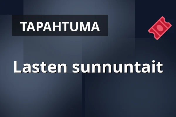 Lasten sunnuntait — Kulturhuset Arbis, Linköping