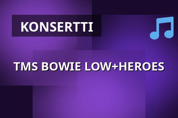 TMS BOWIE LOW+HEROES — Katalin, Uppsala