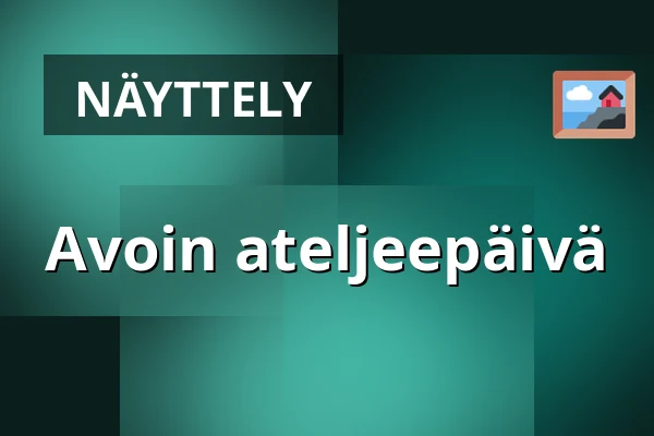 Avoin ateljeepäivä — ABF-huset, Sveavägen 41, Tukholma