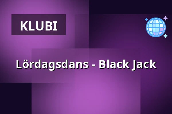 Lördagsdans - Black Jack — Ersboda Folketshus, Uumaja