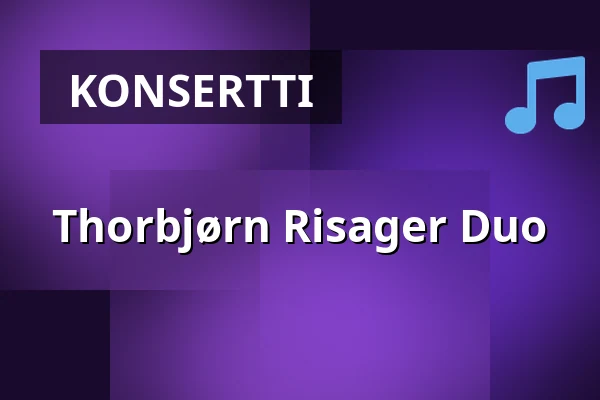Thorbjørn Risager Duo — Blueskällaren Bruksgården, Domsjö, Örnsköldsvik