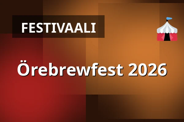 Örebrewfest 2026 — Kulturhuset A-Salen, Örebro, Örebro