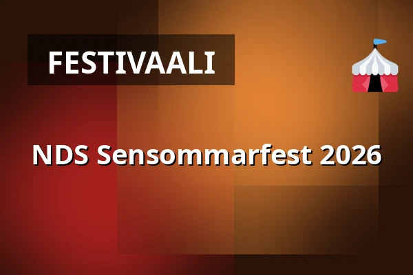 NDS Sensommarfest 2026 — Storängstorget, Norra Djurgårdsstaden, Tukholma