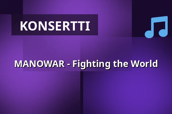MANOWAR - Fighting the World — Dálvi, Kiruna